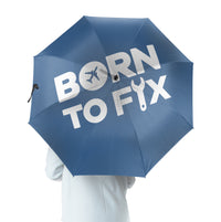 Thumbnail for Born To Fix Airplanes Designed Umbrella