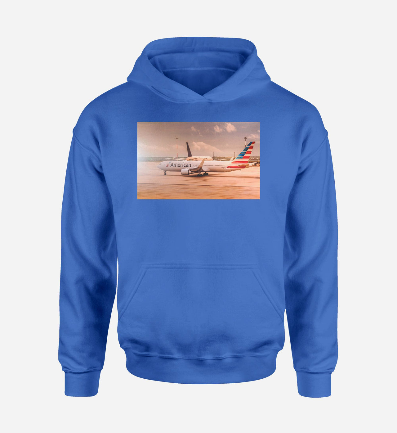 American Airlines Boeing 767 Designed Hoodies