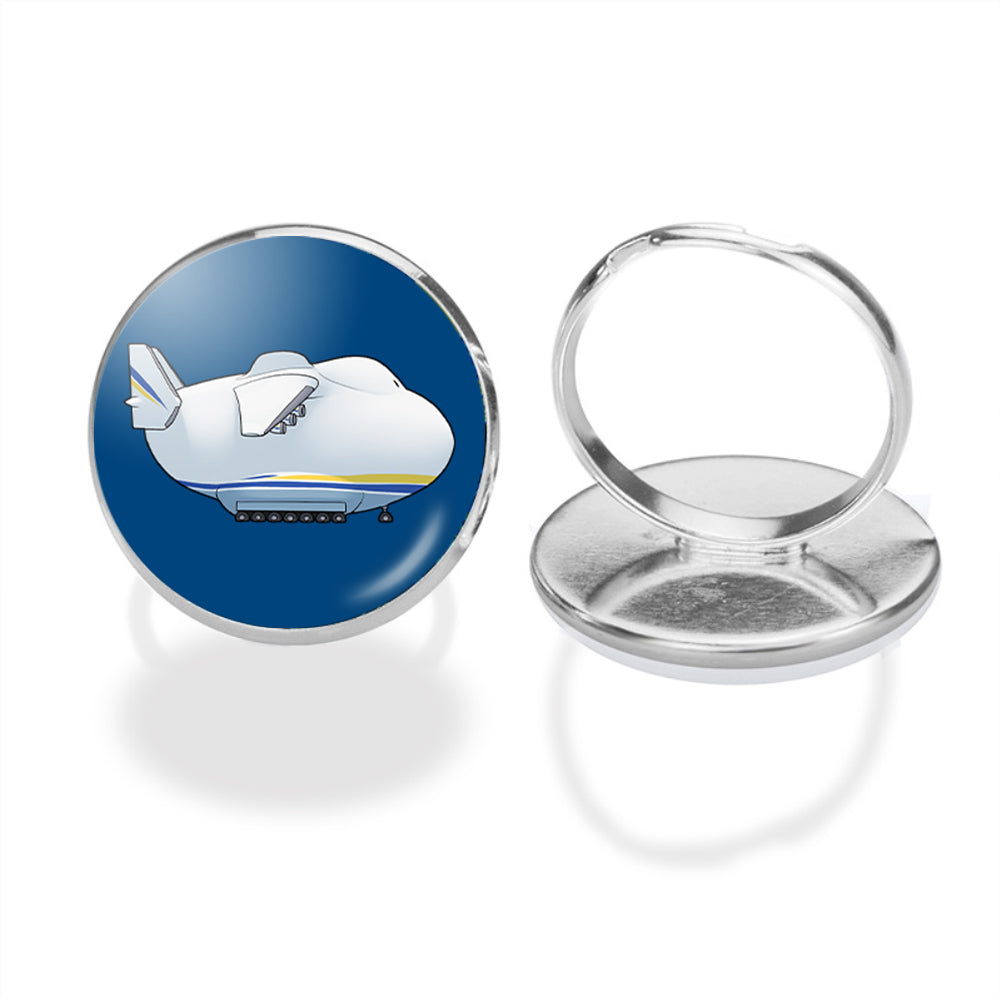 Antonov 225 Side Profile Designed Rings