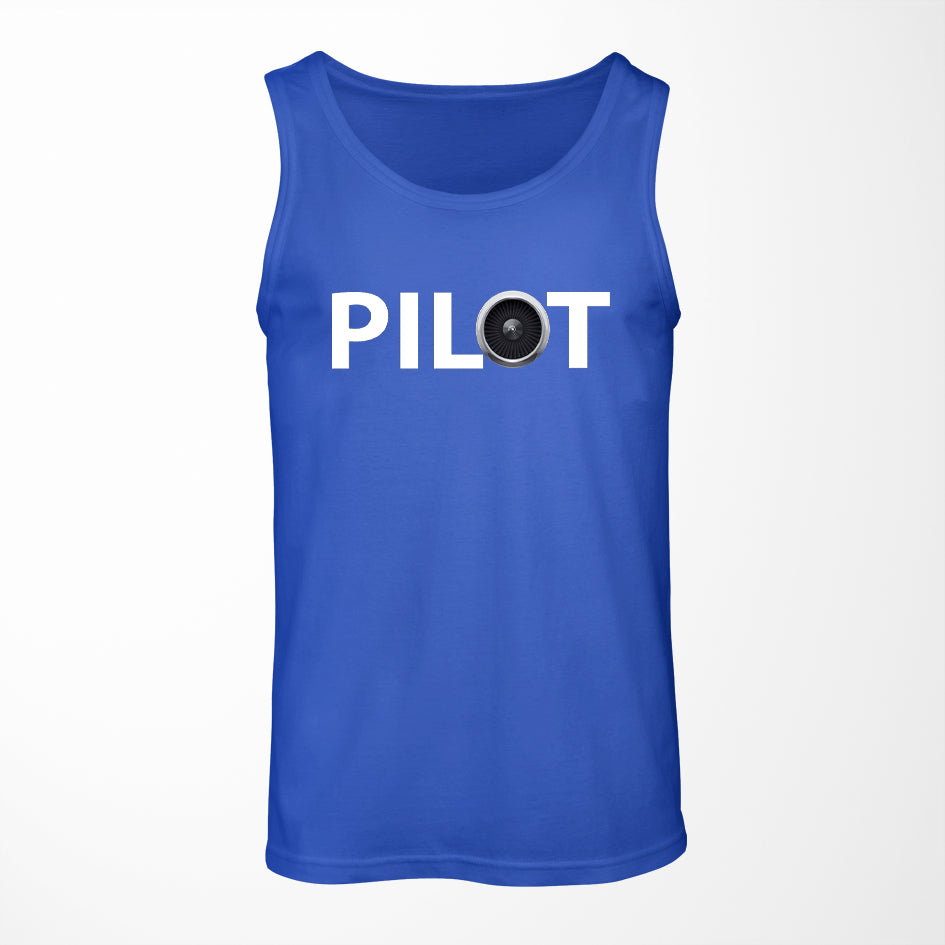 Pilot & Jet Engine Designed Tank Tops