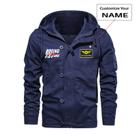 Thumbnail for Amazing Boeing 737 Max Designed Cotton Jackets