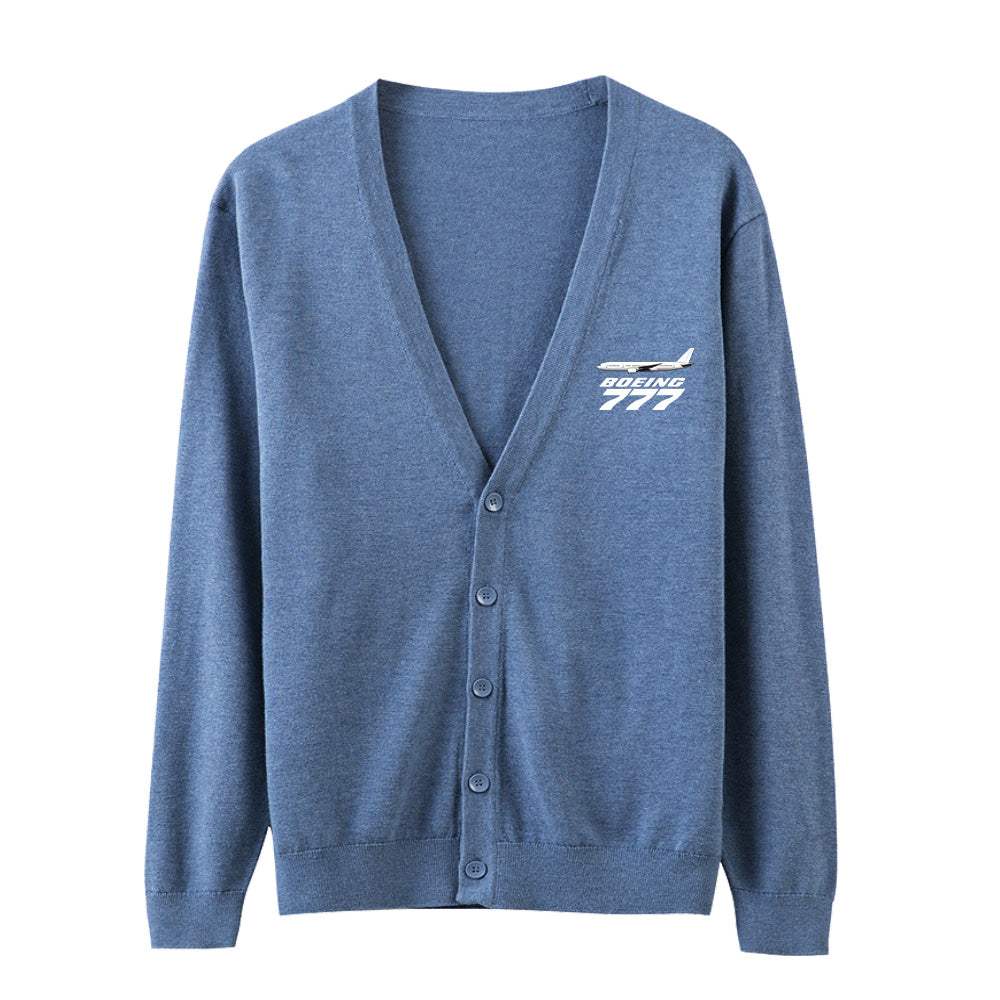The Boeing 777 Designed Cardigan Sweaters