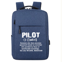Thumbnail for Pilot [Noun] Designed Super Travel Bags