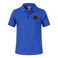 Thumbnail for Fighter Jet 16 - Death From Above Designed Children Polo T-Shirts