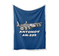 Thumbnail for Antonov AN-225 (25) Designed Bed Blankets & Covers