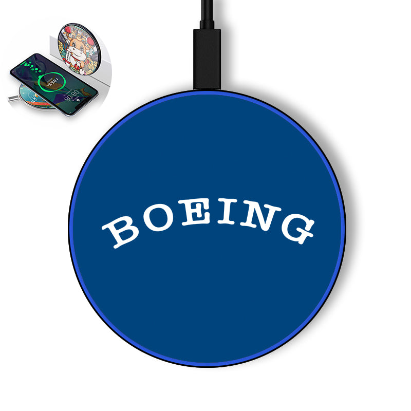Special BOEING Text Designed Wireless Chargers