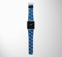 Thumbnail for The Boeing 757 Designed Leather Apple Watch Straps