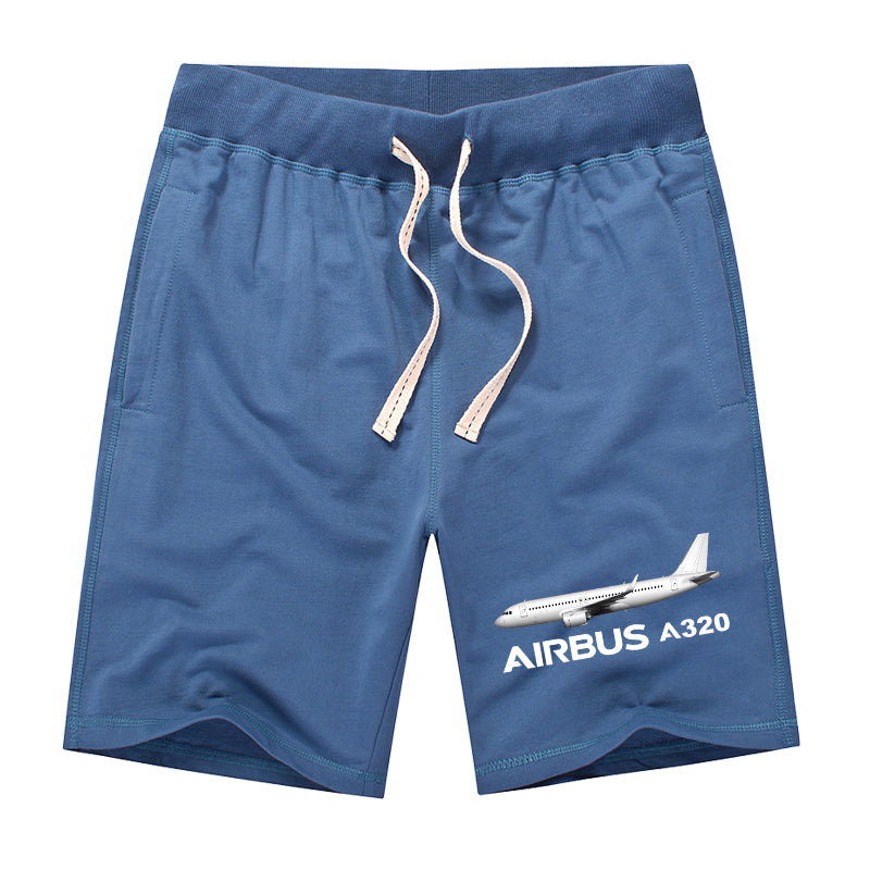The Airbus A320 Designed Cotton Shorts