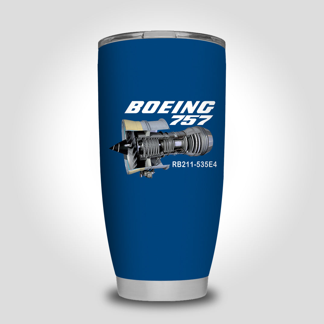 Boeing 757 & Rolls Royce Engine (RB211) Designed Tumbler Travel Mugs