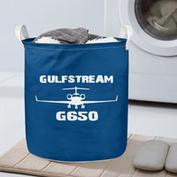 Thumbnail for Gulfstream G650 & Plane Designed Laundry Baskets