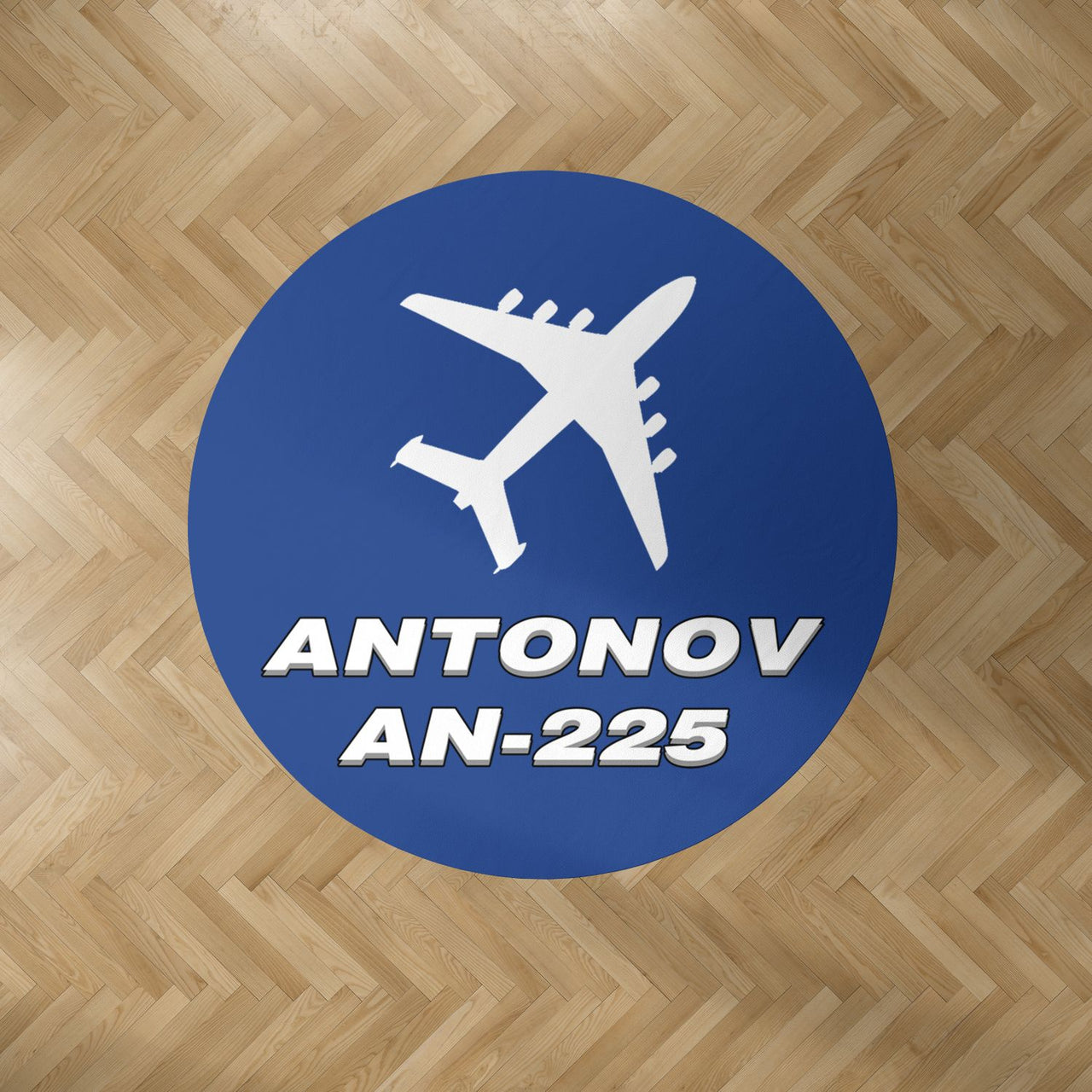 Antonov AN-225 (28) Designed Carpet & Floor Mats (Round)