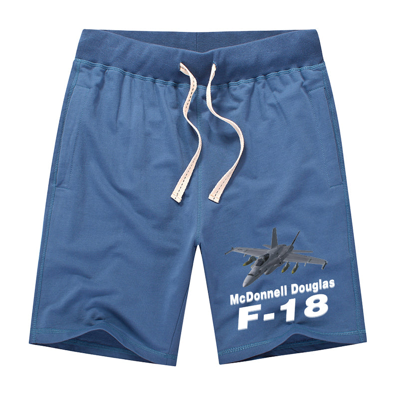 The McDonnell Douglas F18 Designed Cotton Shorts