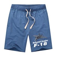 Thumbnail for The McDonnell Douglas F18 Designed Cotton Shorts
