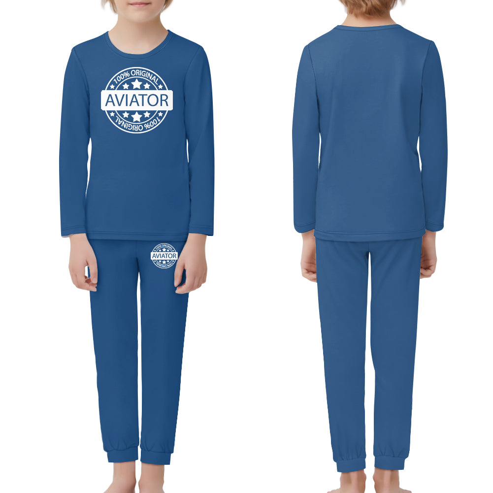 100 Original Aviator Designed "Children" Pijamas