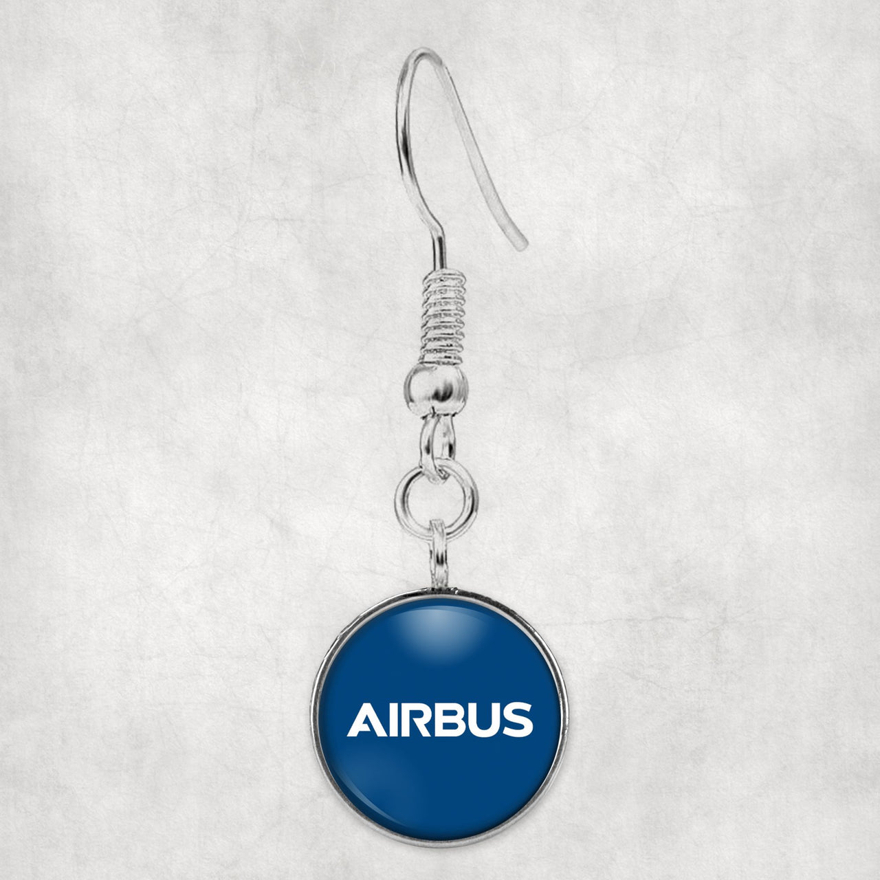 Airbus & Text Designed Earrings