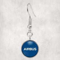 Thumbnail for Airbus & Text Designed Earrings