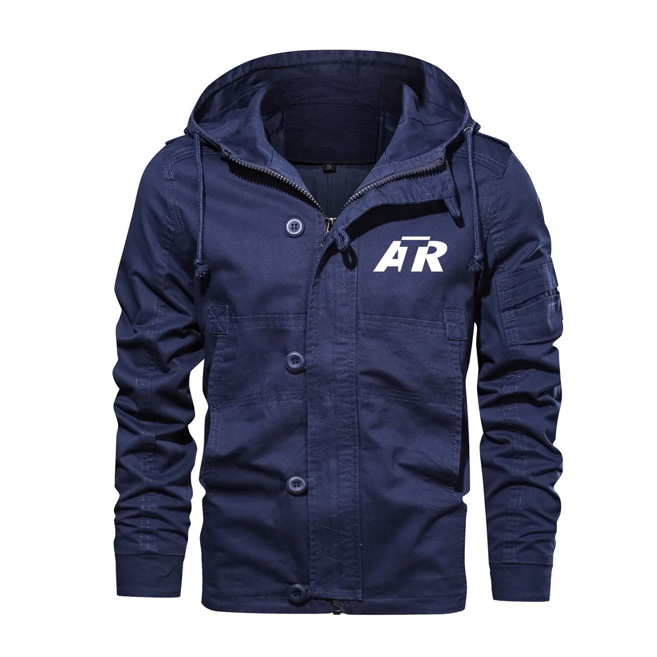 ATR & Text Designed Cotton Jackets