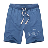 Thumbnail for How Planes Fly Designed Cotton Shorts