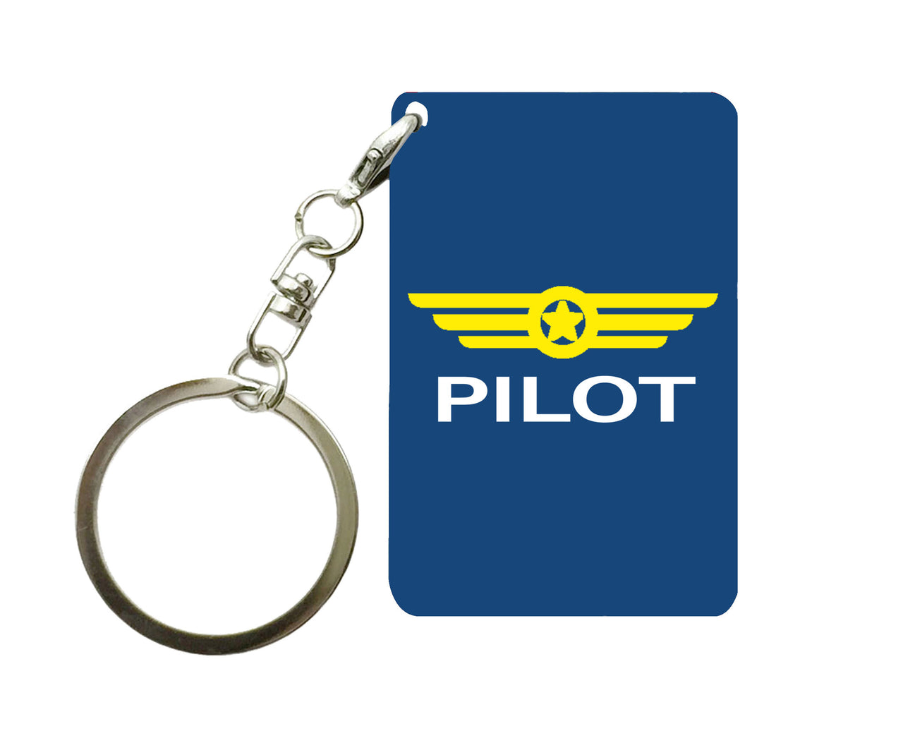 Pilot & Badge Designed Key Chains