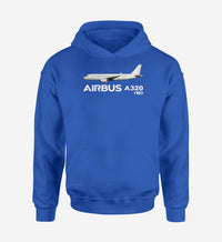 Thumbnail for The Airbus A320Neo Designed Hoodies