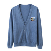 Thumbnail for Boeing 767 Engine (PW4000-94) Designed Cardigan Sweaters