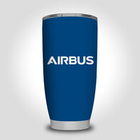 Thumbnail for Airbus & Text Designed Tumbler Travel Mugs