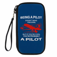 Thumbnail for If You're Cool You're Probably a Pilot Designed Travel Cases & Wallets
