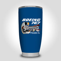Thumbnail for Boeing 767 Engine (PW4000-94) Designed Tumbler Travel Mugs