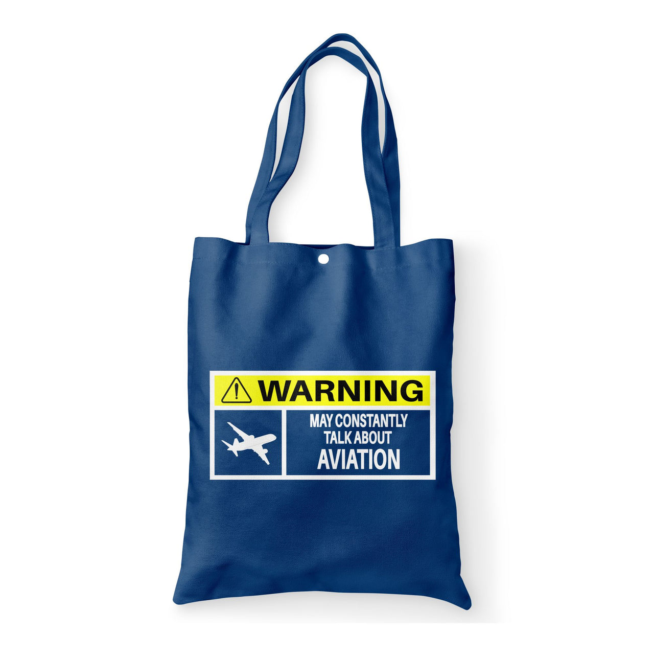 Warning May Constantly Talk About Aviation Designed Tote Bags