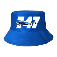 Thumbnail for Super Boeing 747 Designed Summer & Stylish Hats