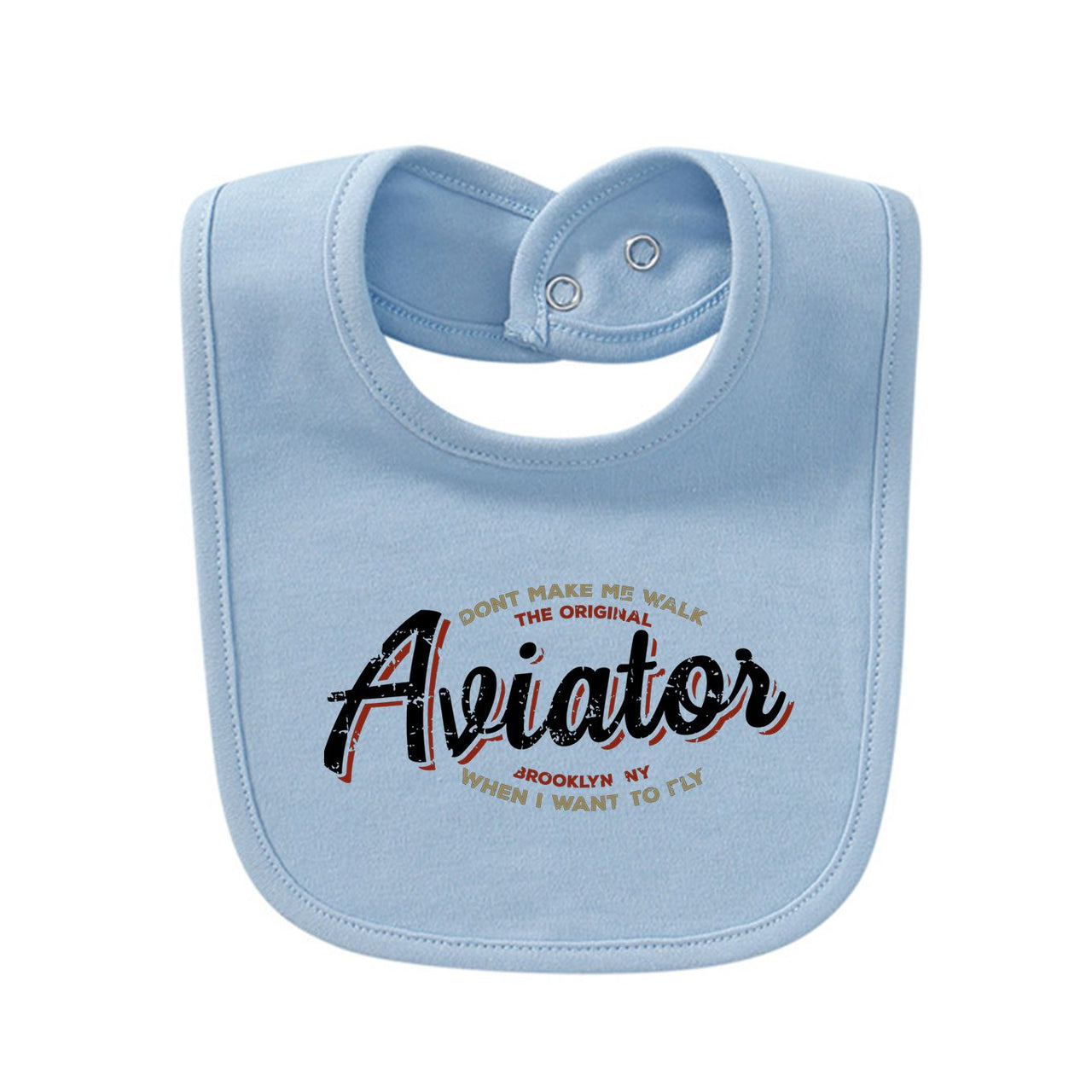 Aviator - Dont Make Me Walk Designed Baby Saliva & Feeding Towels