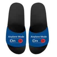 Thumbnail for Airplane Mode On Designed Sport Slippers
