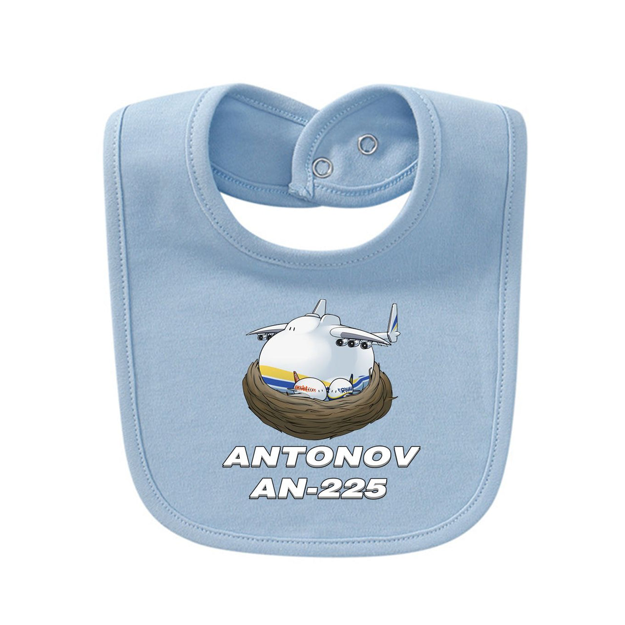 Antonov AN-225 (22) Designed Baby Saliva & Feeding Towels