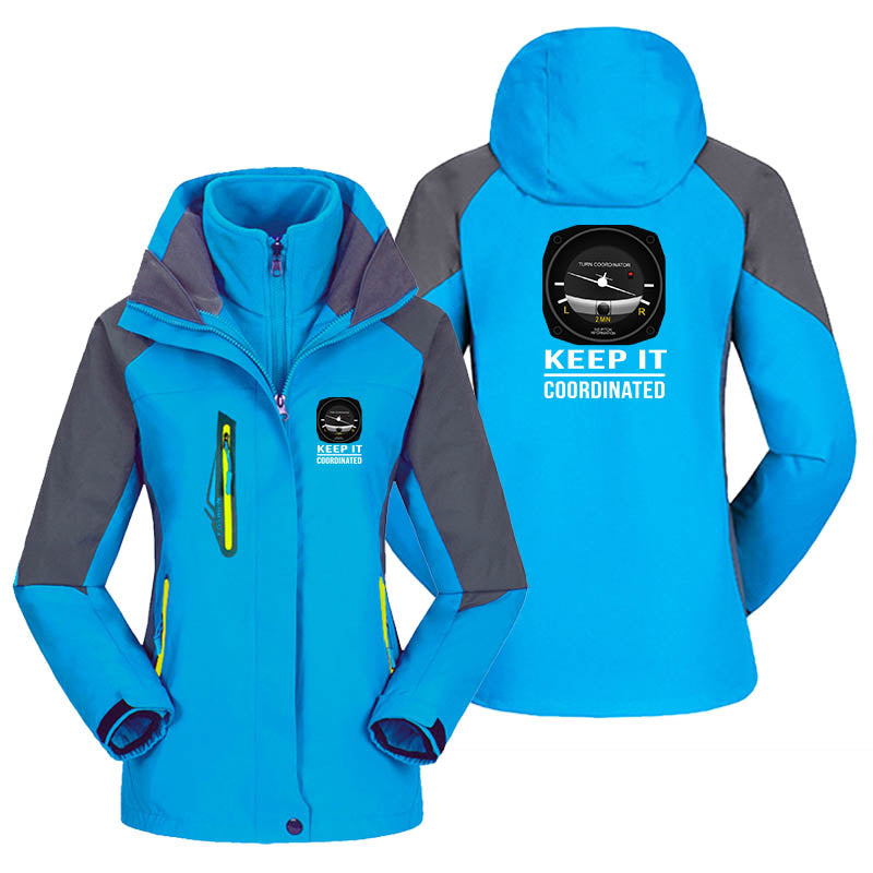 Keep It Coordinated Designed Thick "WOMEN" Skiing Jackets