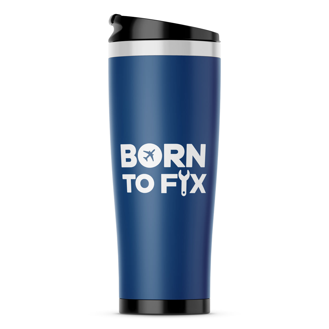 Born To Fix Airplanes Designed Travel Mugs