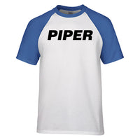 Thumbnail for Piper & Text Designed Raglan T-Shirts