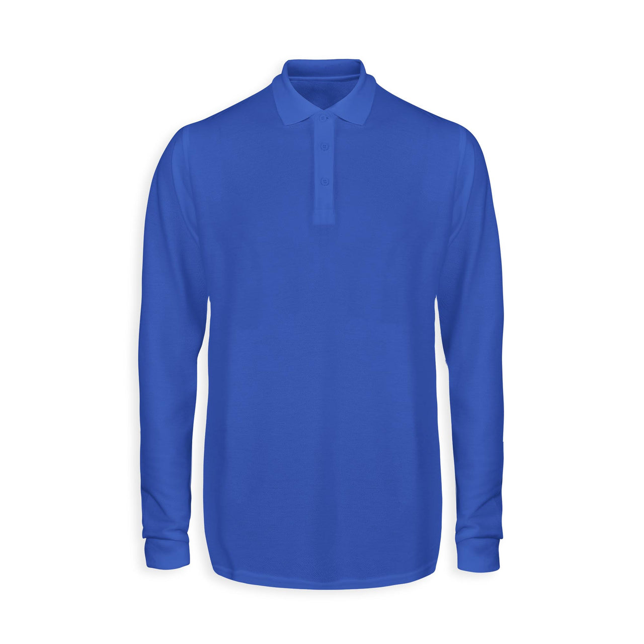 NO Design Super Quality Long Sleeve Polo T-Shirts