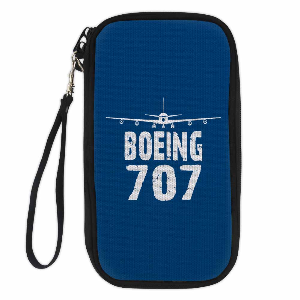 Boeing 707 & Plane Designed Travel Cases & Wallets