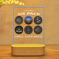 Thumbnail for The Only Six Pack I Will Ever Need Designed Night Lamp