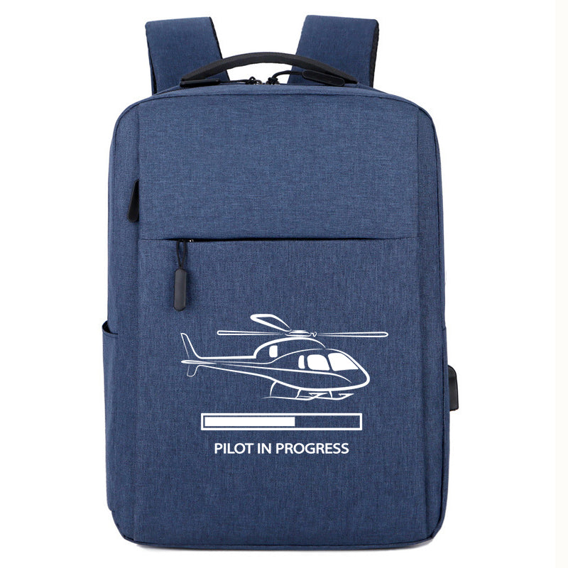 Pilot In Progress (Helicopter) Designed Super Travel Bags