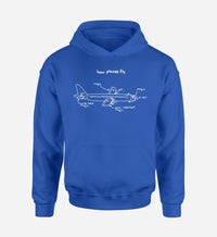 Thumbnail for How Planes Fly Designed Hoodies