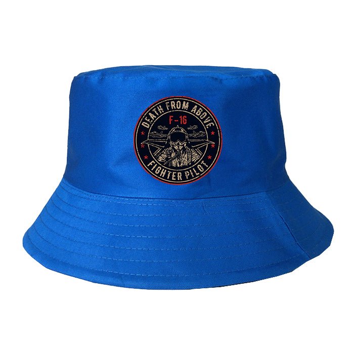 Fighting Falcon F16 - Death From Above Designed Summer & Stylish Hats
