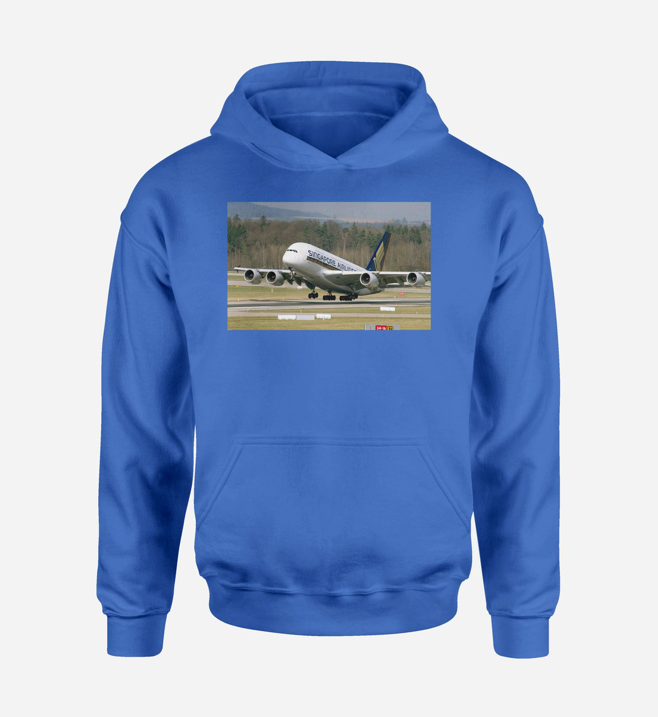 Departing Singapore Airlines A380 Designed Hoodies