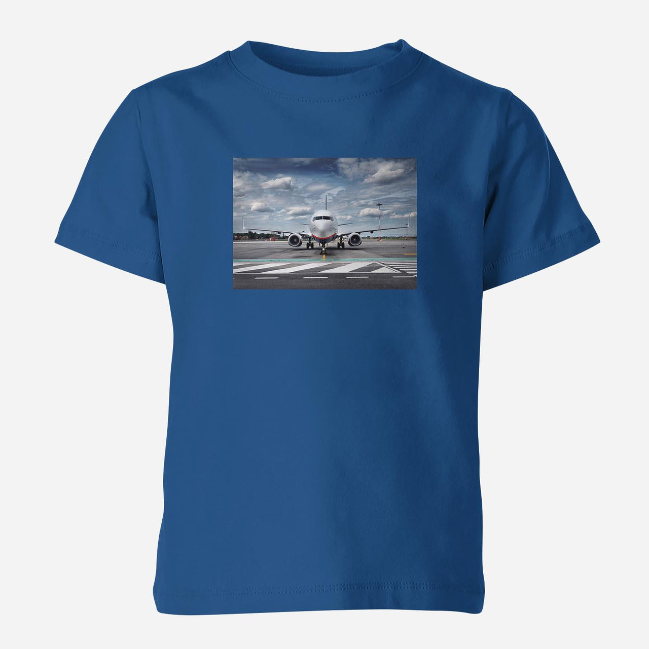 Amazing Clouds and Boeing 737 NG Designed Children T-Shirts