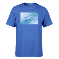 Thumbnail for Beautiful Painting of Boeing 787 Dreamliner Designed T-Shirts