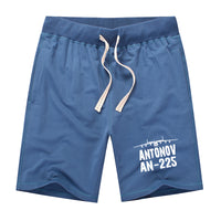 Thumbnail for Antonov AN-225 & Plane Designed Cotton Shorts