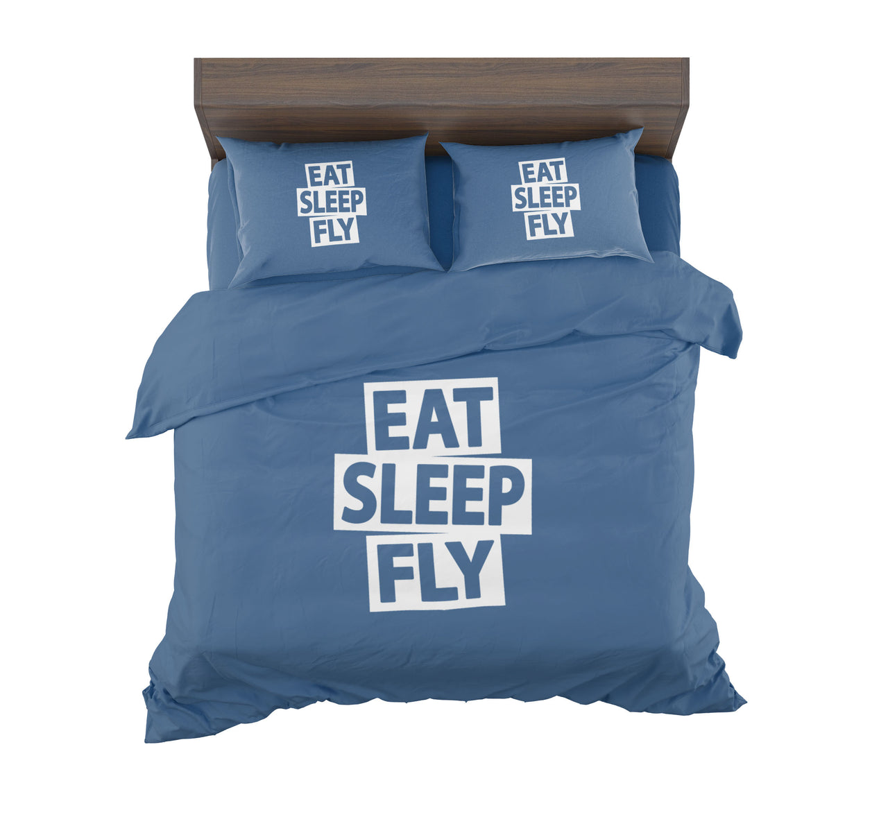 Eat Sleep Fly Designed Bedding Sets