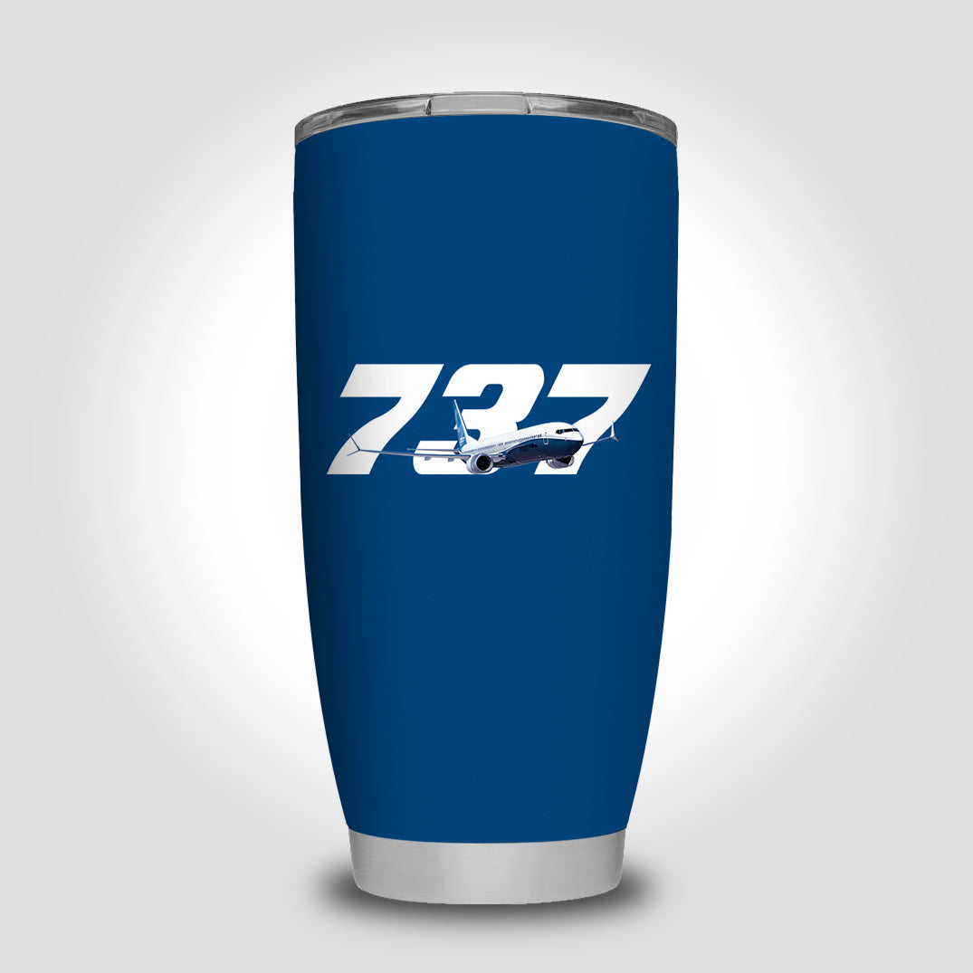 Super Boeing 737 Designed Tumbler Travel Mugs
