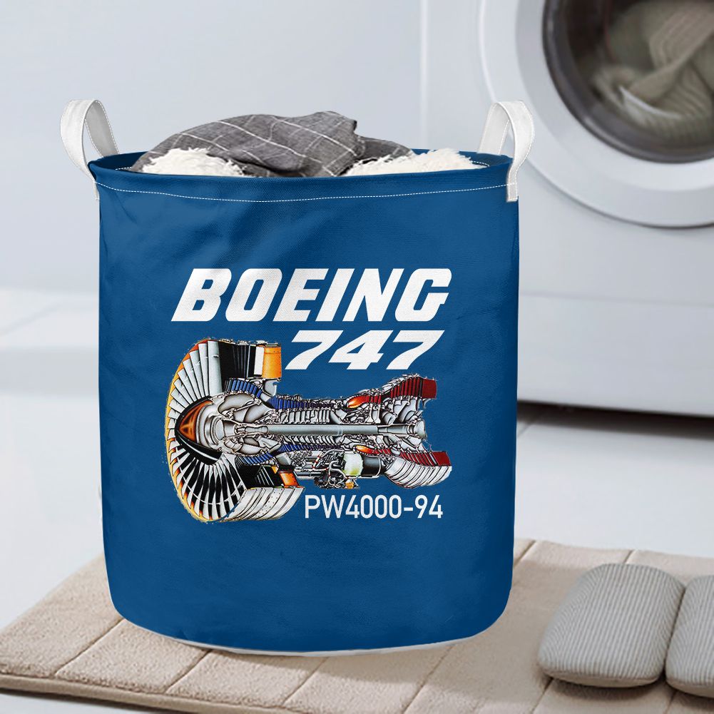 Boeing 747 & PW4000-94 Engine Designed Laundry Baskets