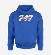 Thumbnail for Super Boeing 747 Intercontinental Designed Hoodies